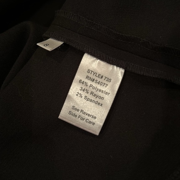 CAbi Chalet Chic Black Boot Skirt - Picture 10 of 11